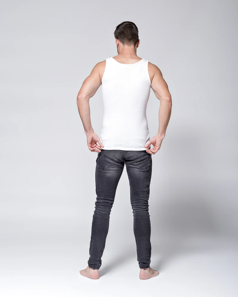 Pánské žebrové tílko PERFECT FIT 2
