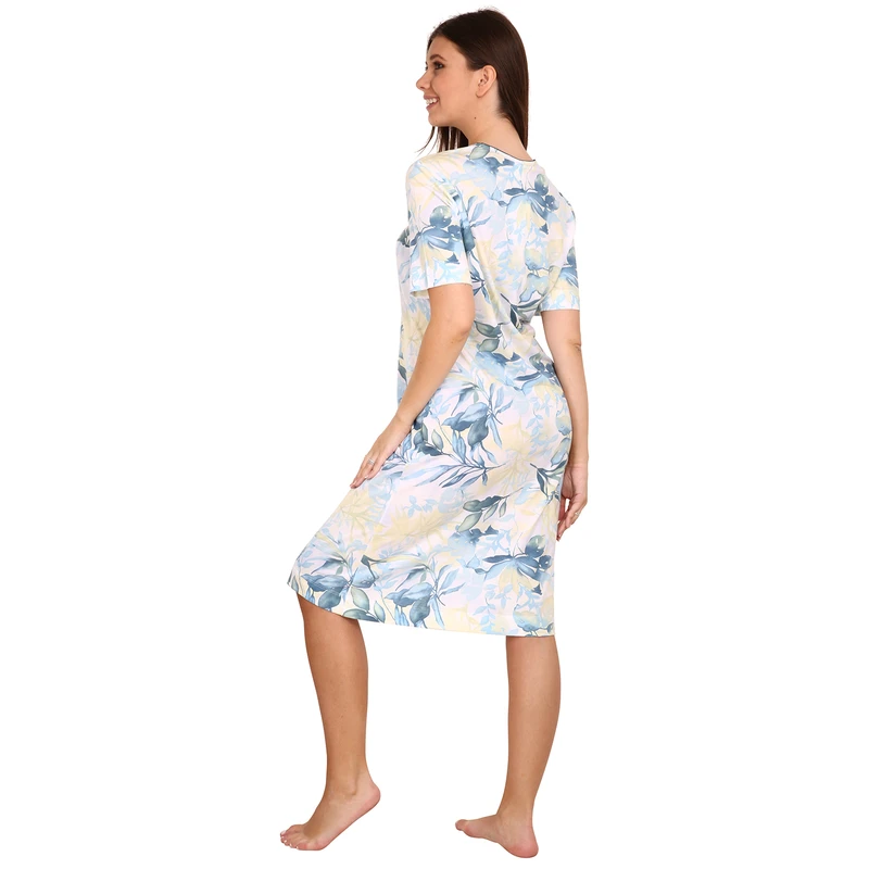 Dámská noční košile s krátkým rukávem 2