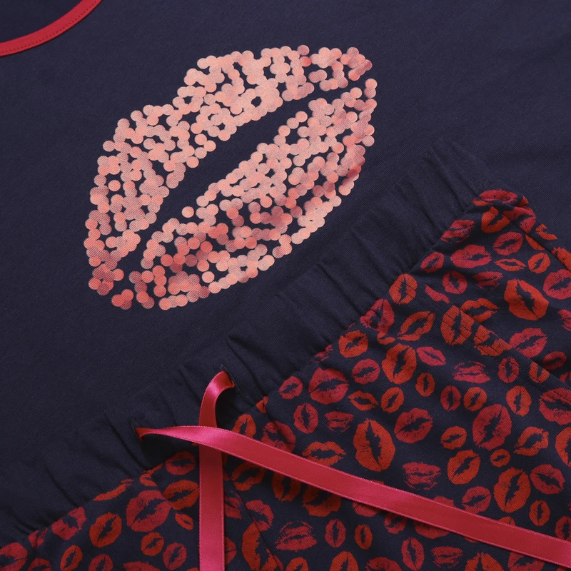 Dámské pyžamo dlouhé KISS 3