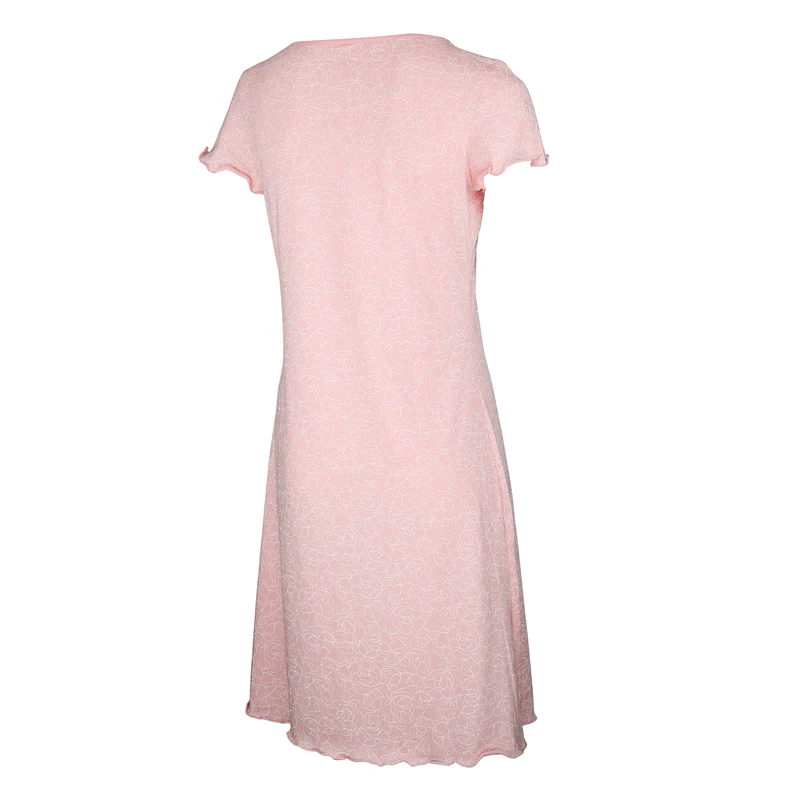 Dámská noční košile s krátkým rukávem 2