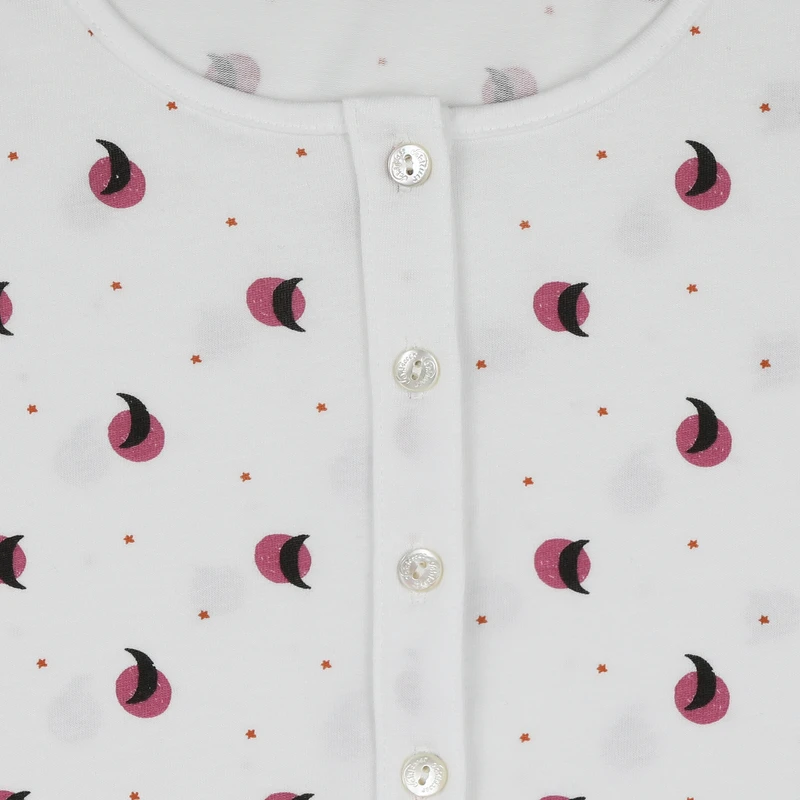 Dámská krátká noční košile s propínací légou 3