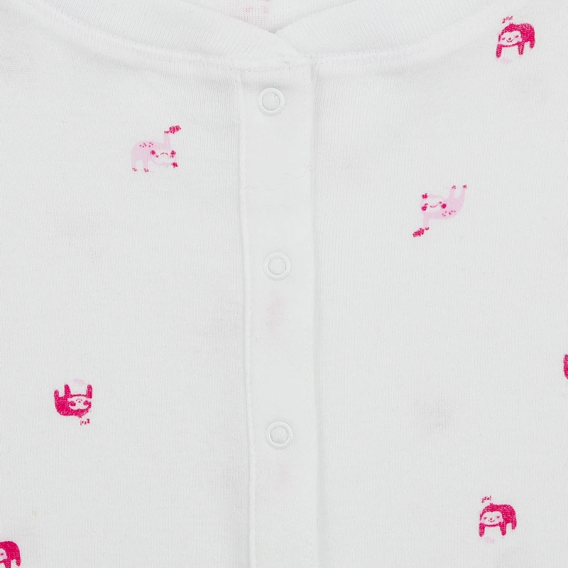 Dámská krátká noční košile s propínací légou 3