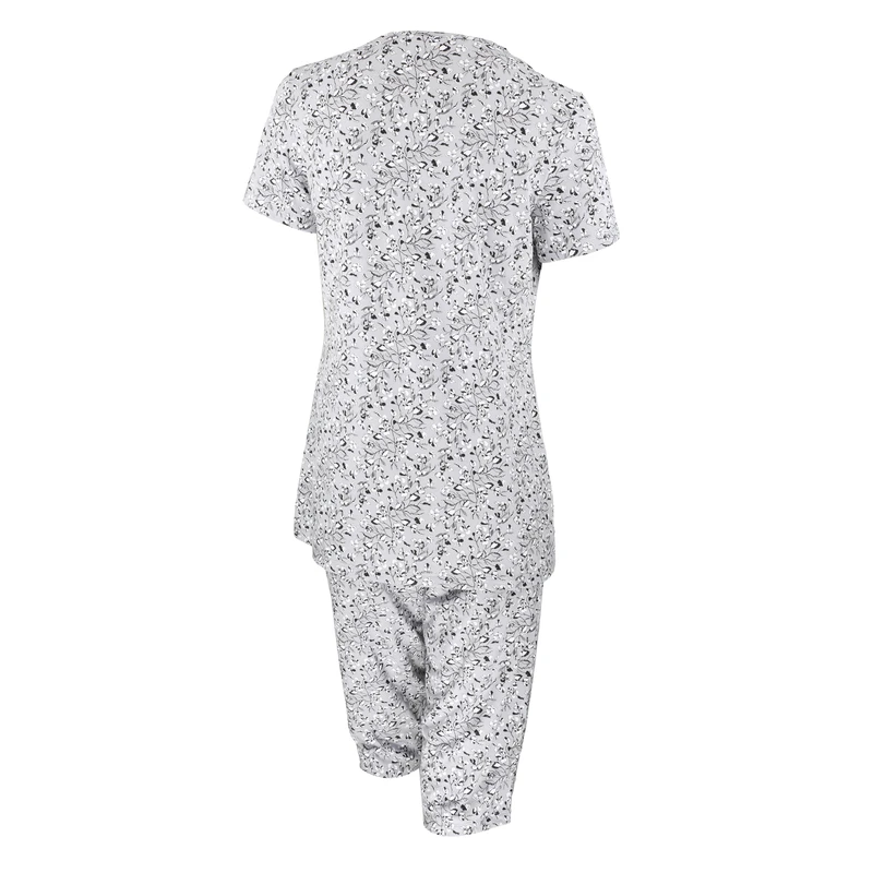 Dámské pyžamo krátké s 3/4 nohavicemi 2